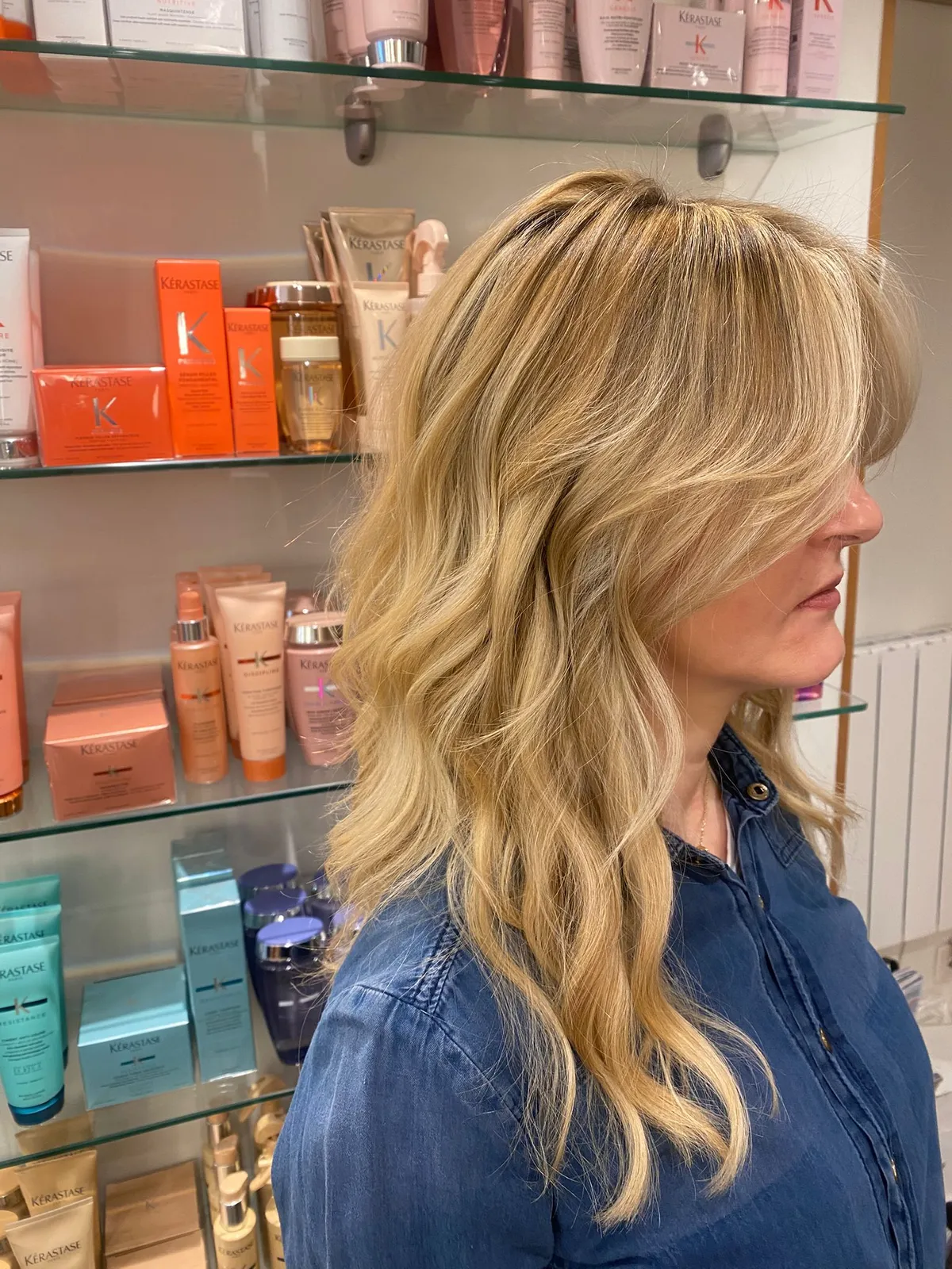 Réalisation coiffure : coupe